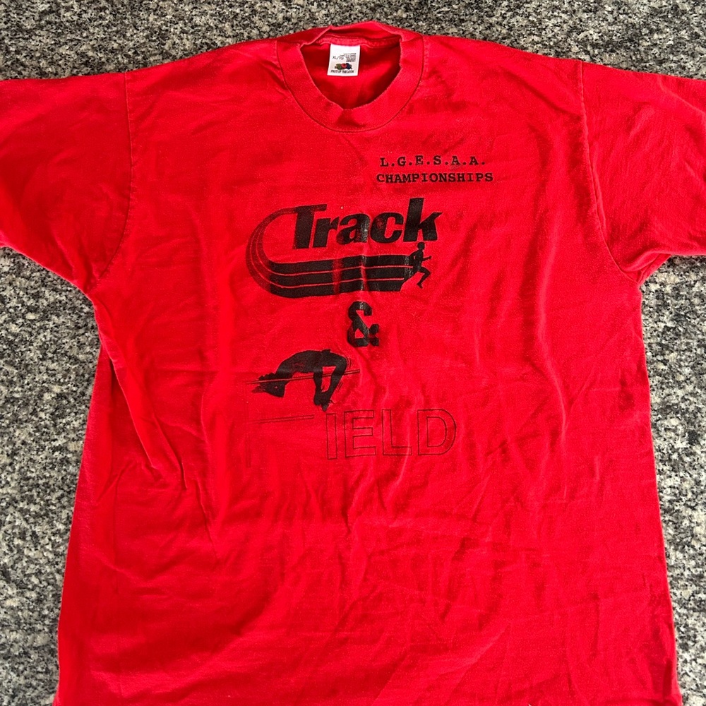 90’s Vintage Track & Field T-Shirt